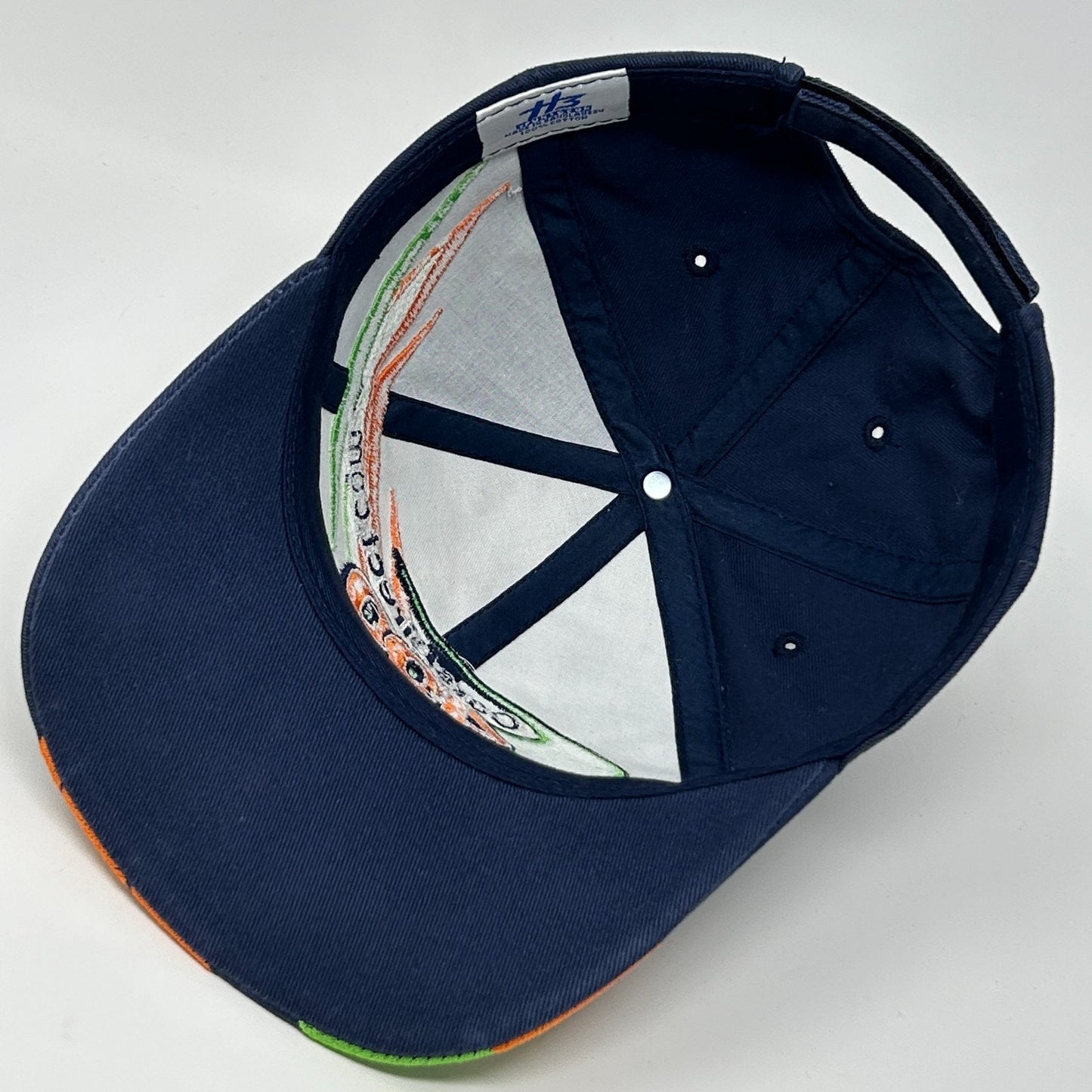 Vintage NASCAR Cars Direct 400 Hat Cap Las Vegas Motor Speedway Strapback Blue