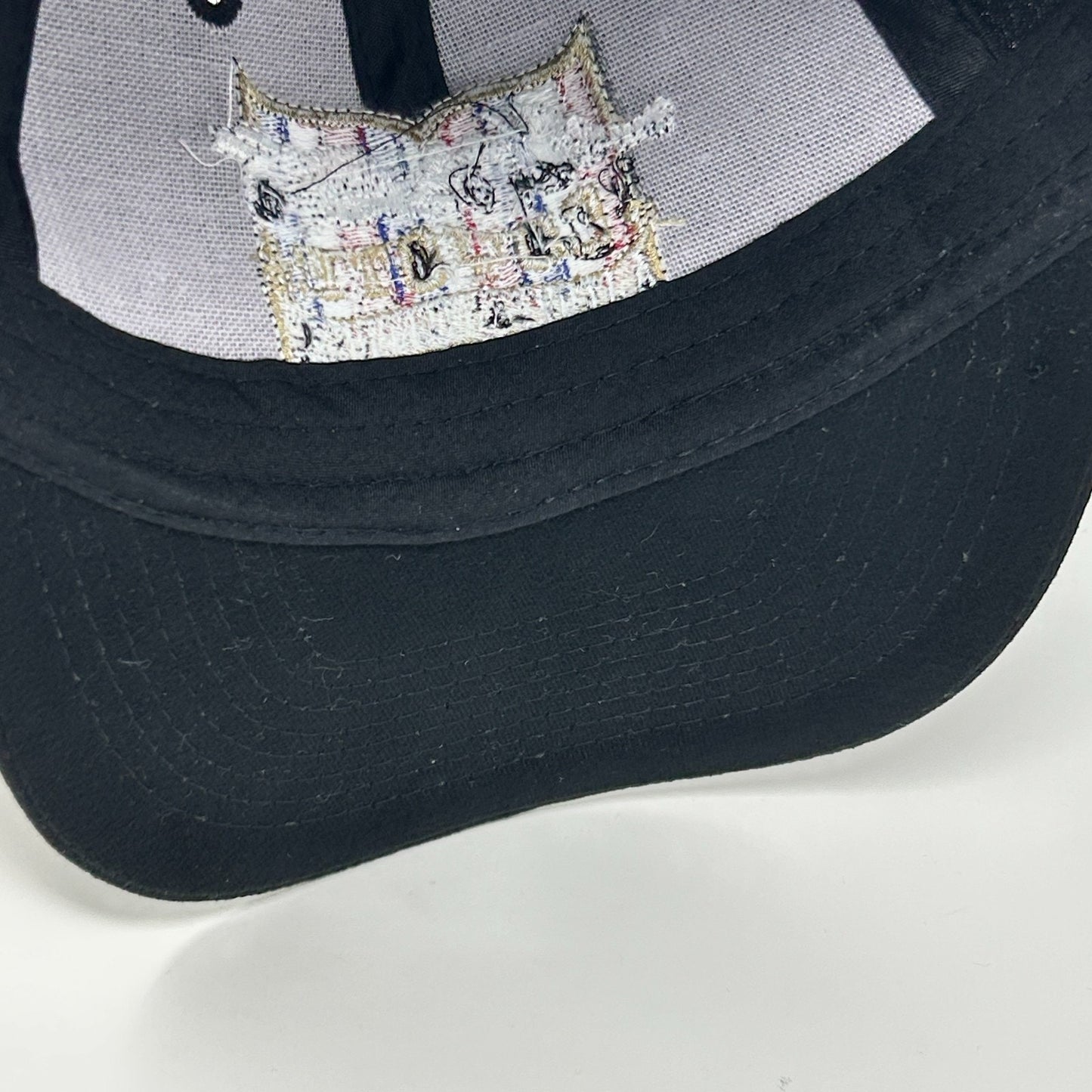 Vintage 90s AJ Foyt Enterprises Coyote Hat Baseball Cap Indy 500 Strapback Black