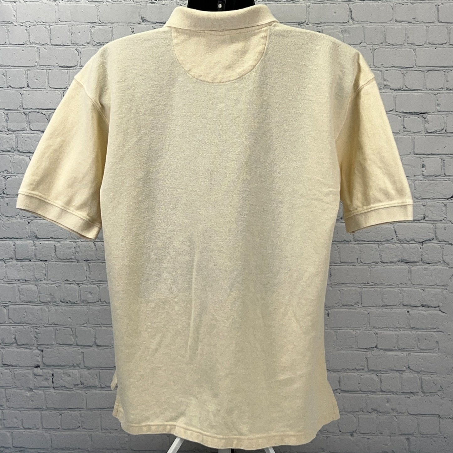 Paris Hotel Casino Las Vegas Polo Shirt Gambling Gambler Yellow Mens L Large
