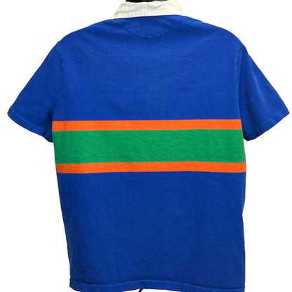 Polo Ralph Lauren Vintage 90s Rugby Shirt X-Large Florida Gators Color Mens Blue