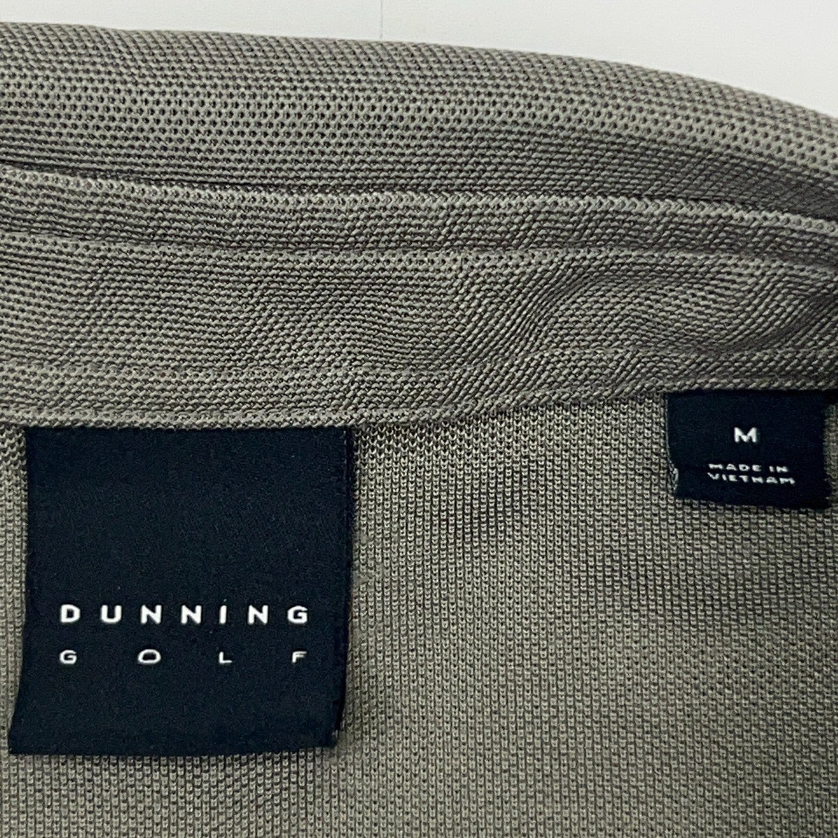TPC Summerlin Las Vegas Dunning Golf Polo Shirt Mens M Medium Olive Green Stripe