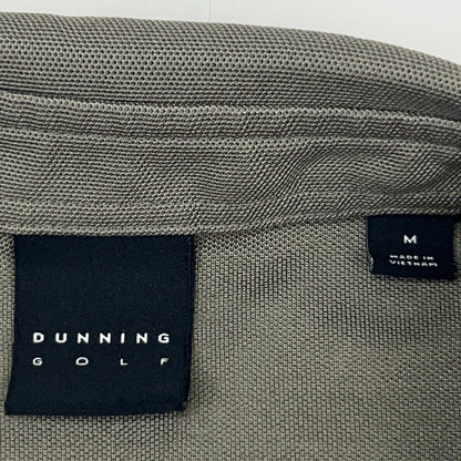 TPC Summerlin Las Vegas Dunning Golf Polo Shirt Mens M Medium Olive Green Stripe