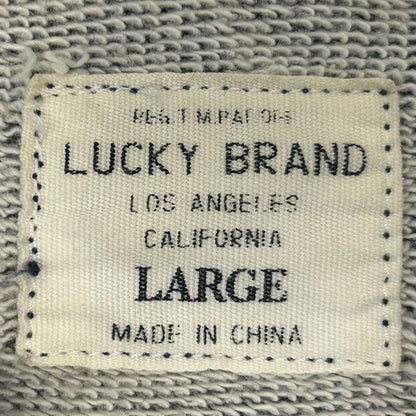 诺顿摩托车 Lucky Brand 连帽衫 大号 Roadholder 自行车运动衫 男式 蓝色