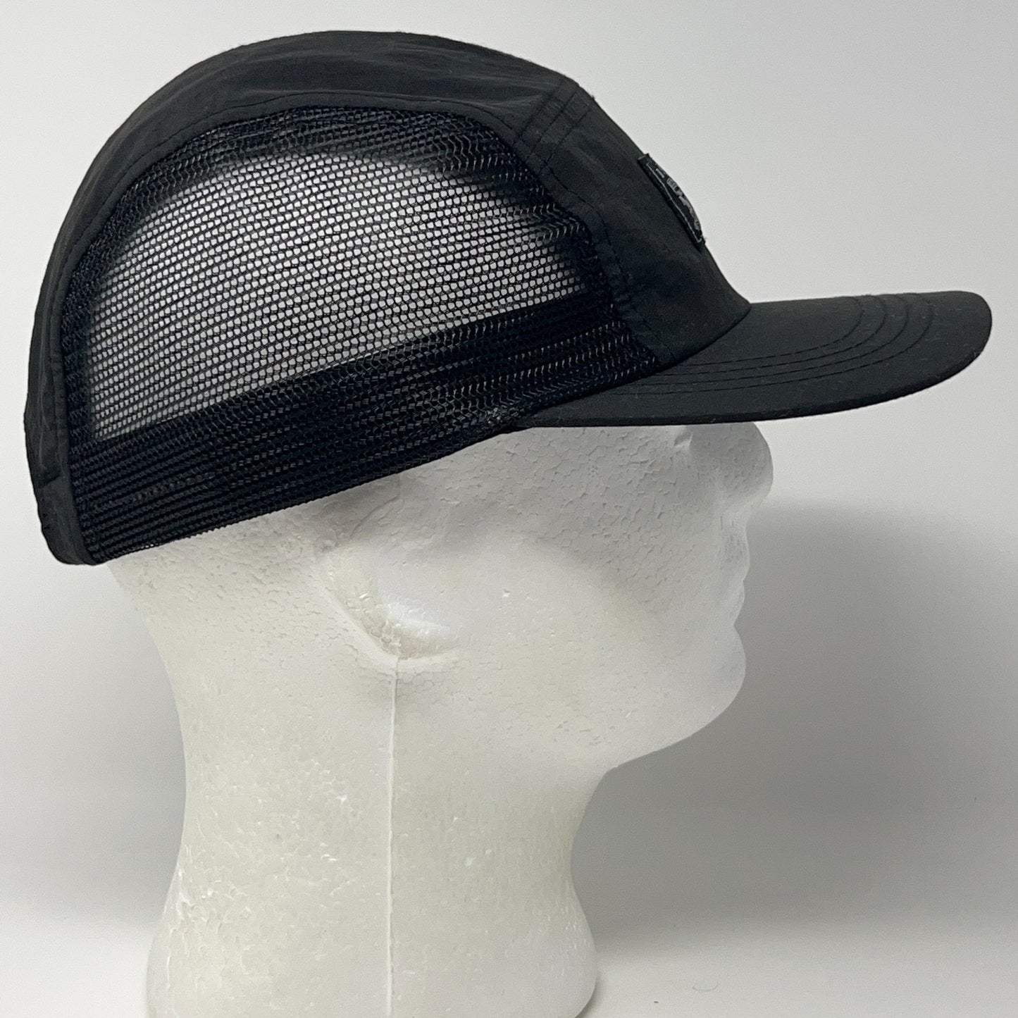 Levi Strauss Mesh Vented Camp Hat Baseball Cap Levis 5 Panel Strapback Black