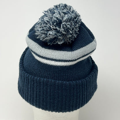 Dallas Cowboys Cuffed Pom Pom Beanie Toque Winter Hat NFL New Era Blue