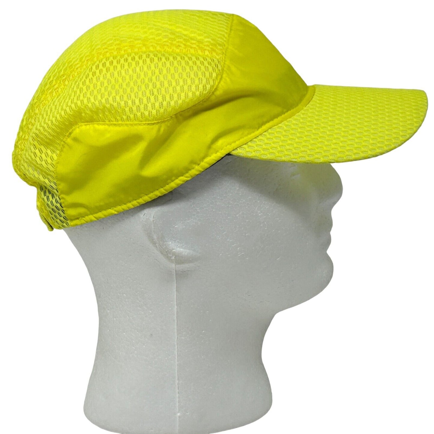 Augusta Lightweight Running Hat Yellow Runners Triathlon Marathon Baseball Cap