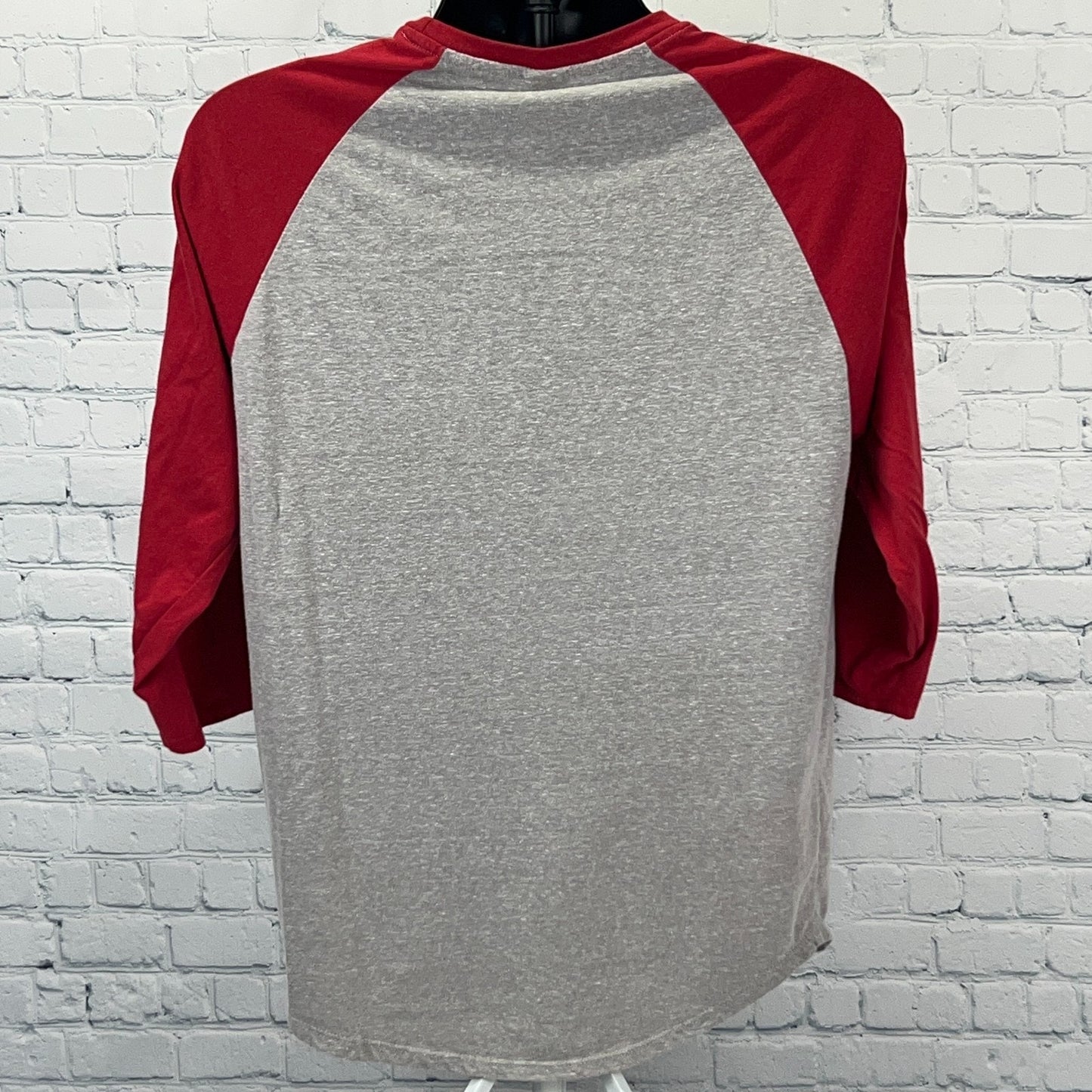 Ohio State Buckeyes Raglan T Shirt Womens XL X-Large Gray Recycled Karma