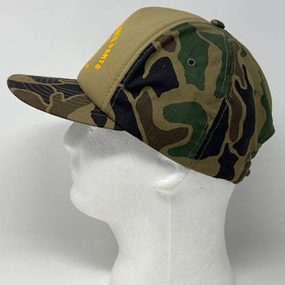Vintage 80s Willow Springs Auto Value Trucker Hat Baseball Cap Snapback Green