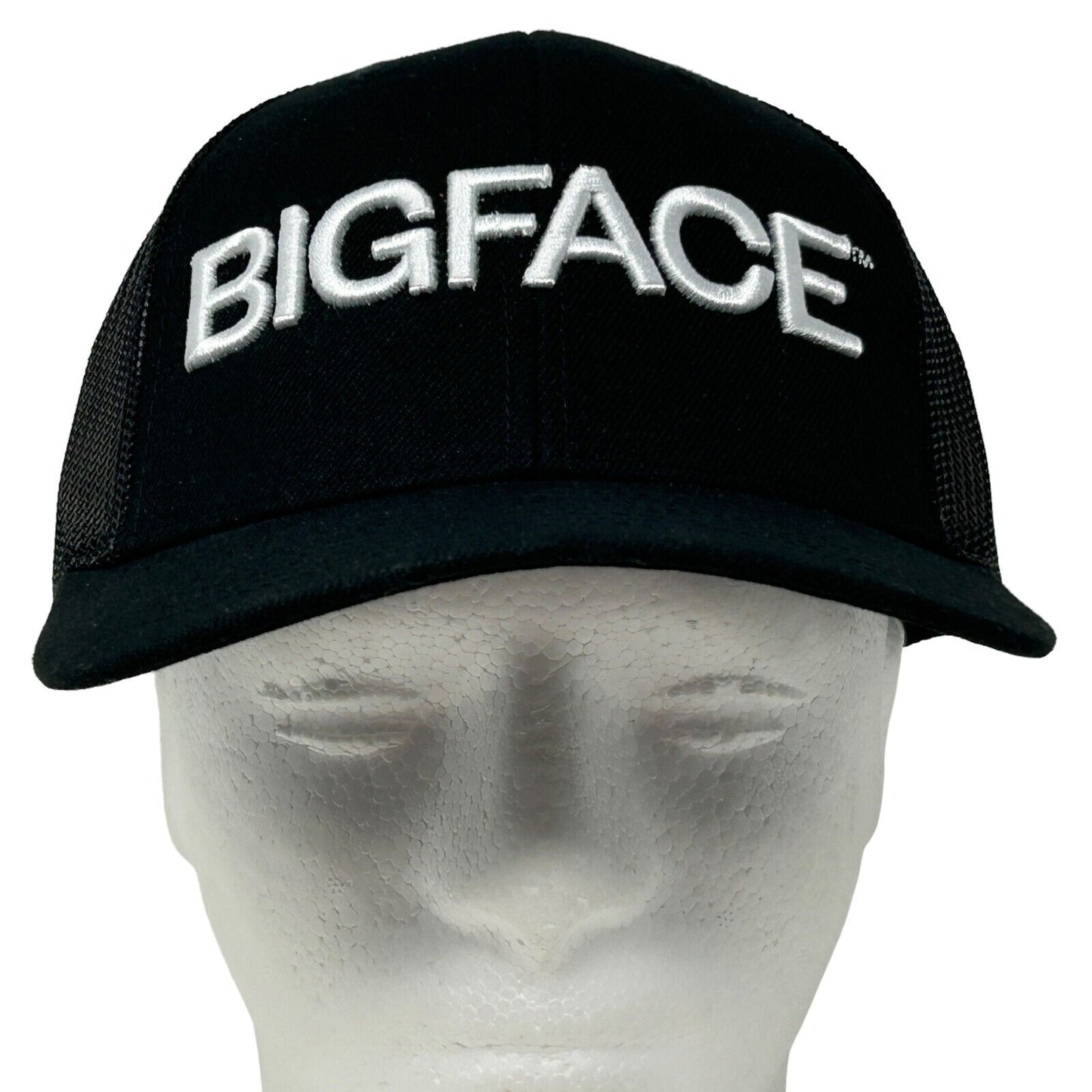 Bigface Brand Trucker Hat Jimmy Butler Coffee Big Face Black Mesh Baseball Cap