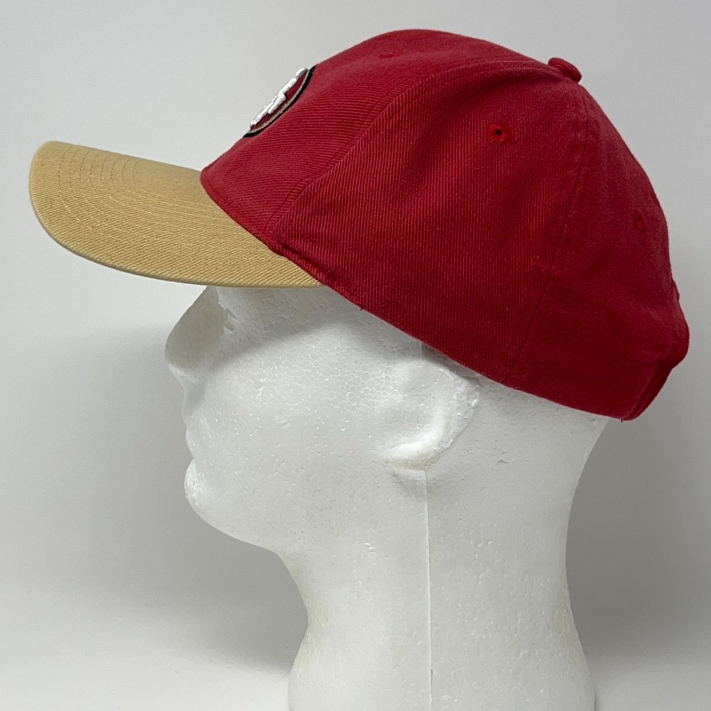 San Francisco SF 49ers Hat Baseball Cap Red NFL Football Strapback 6 Panel
