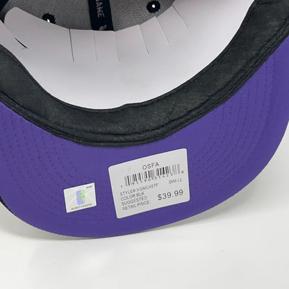 Los Angeles LA Lakers Hat Baseball Cap NBA Basketball Ultra Game Snapback Black