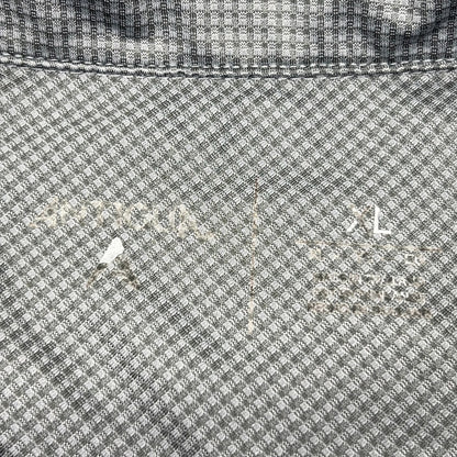 Cleveland Browns Brownie the Elf Polo Shirt Gray Antigua Golfer Mens XL X-Large