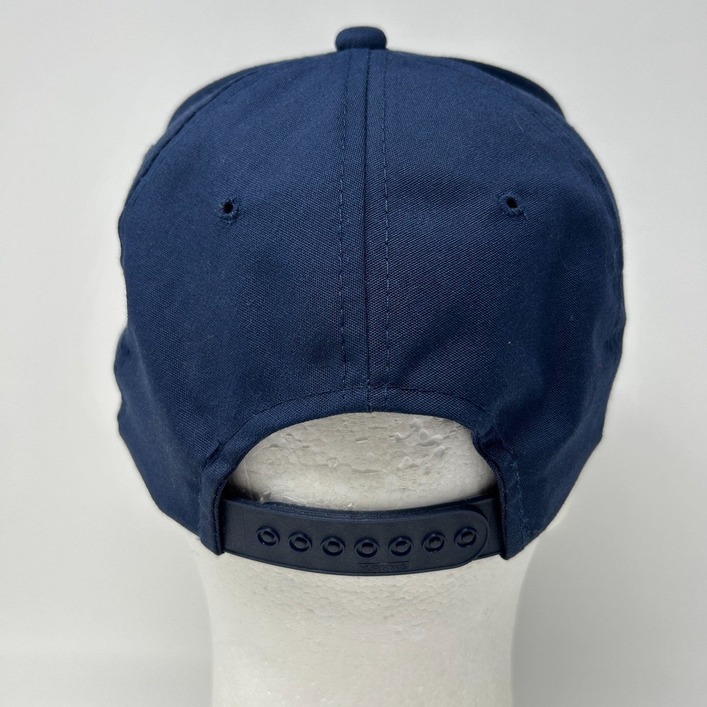 Vintage 80s Graco LineLazer Line Striper Hat Baseball Cap Rope Snapback Blue