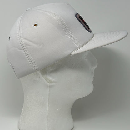 Vintage 70s 80s Kojak The Investigation Hat Cap TV Show Full Foam Snapback White