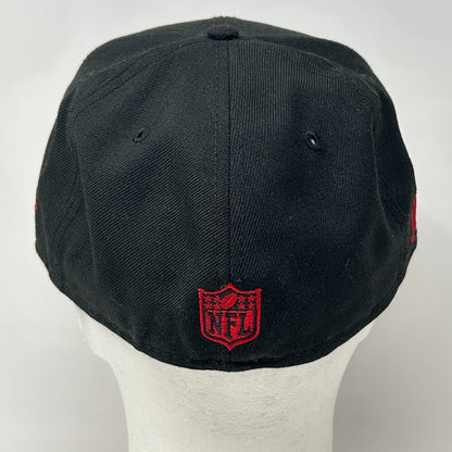Atlanta Falcons Wool Baseball Hat Cap Fitted 7 1/4 New Era x Just Don NFL Black