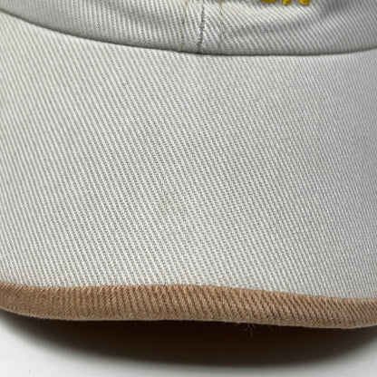 Vintage 90s Harley Davidson Cancun Dad Hat Baseball Cap Biker Strapback Beige