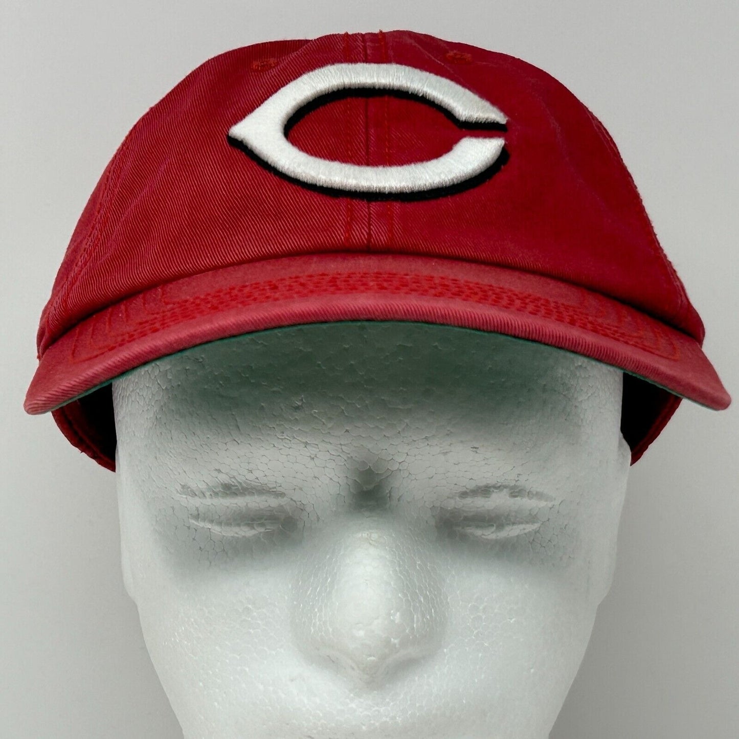 Cincinnati Reds Dad Hat Baseball Cap Red MLB 47 Brand Franchise Fitted Large