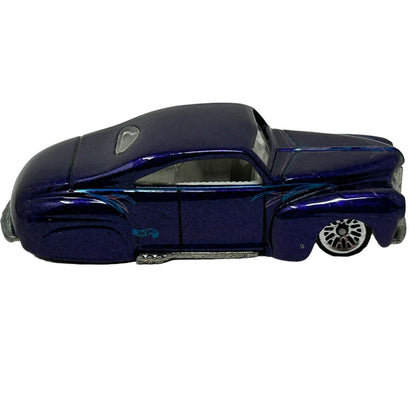 1941 Ford Coupe Tail Dragger Hot Wheels Collectible Diecast Car Purple Vintage