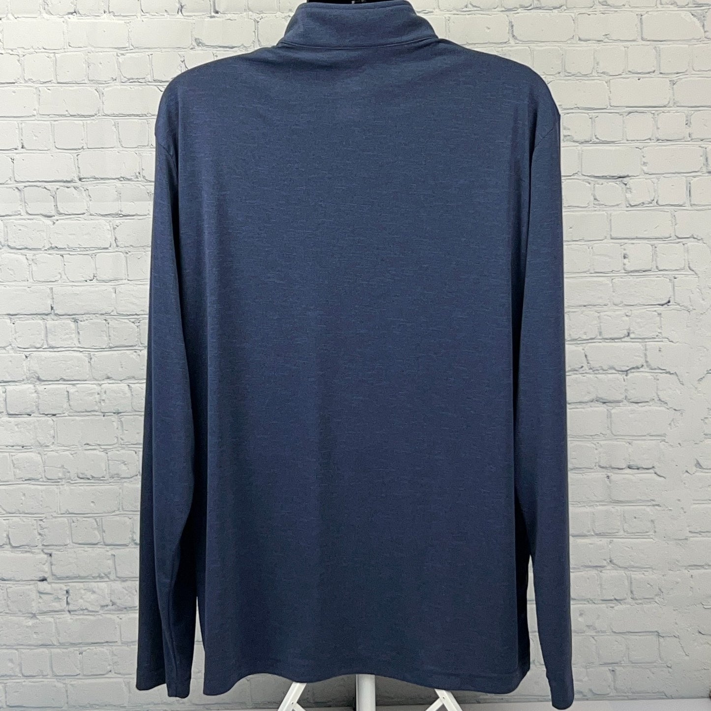 Husqvarna 1/4 Quarter Zip Shirt Logo Long Sleeve Team 365 Blue Mens 3XL XXXL