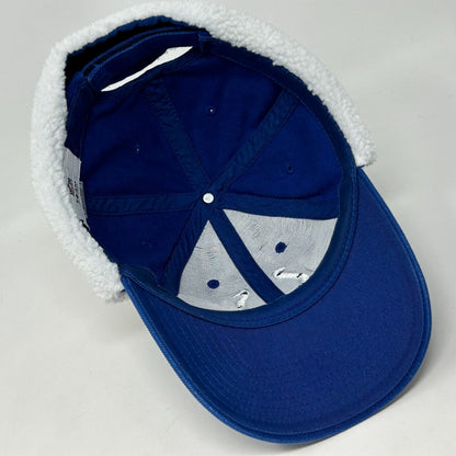 Gorra de béisbol con correa trasera azul de los Indianapolis Colts Trapper con orejeras de la NFL para invierno