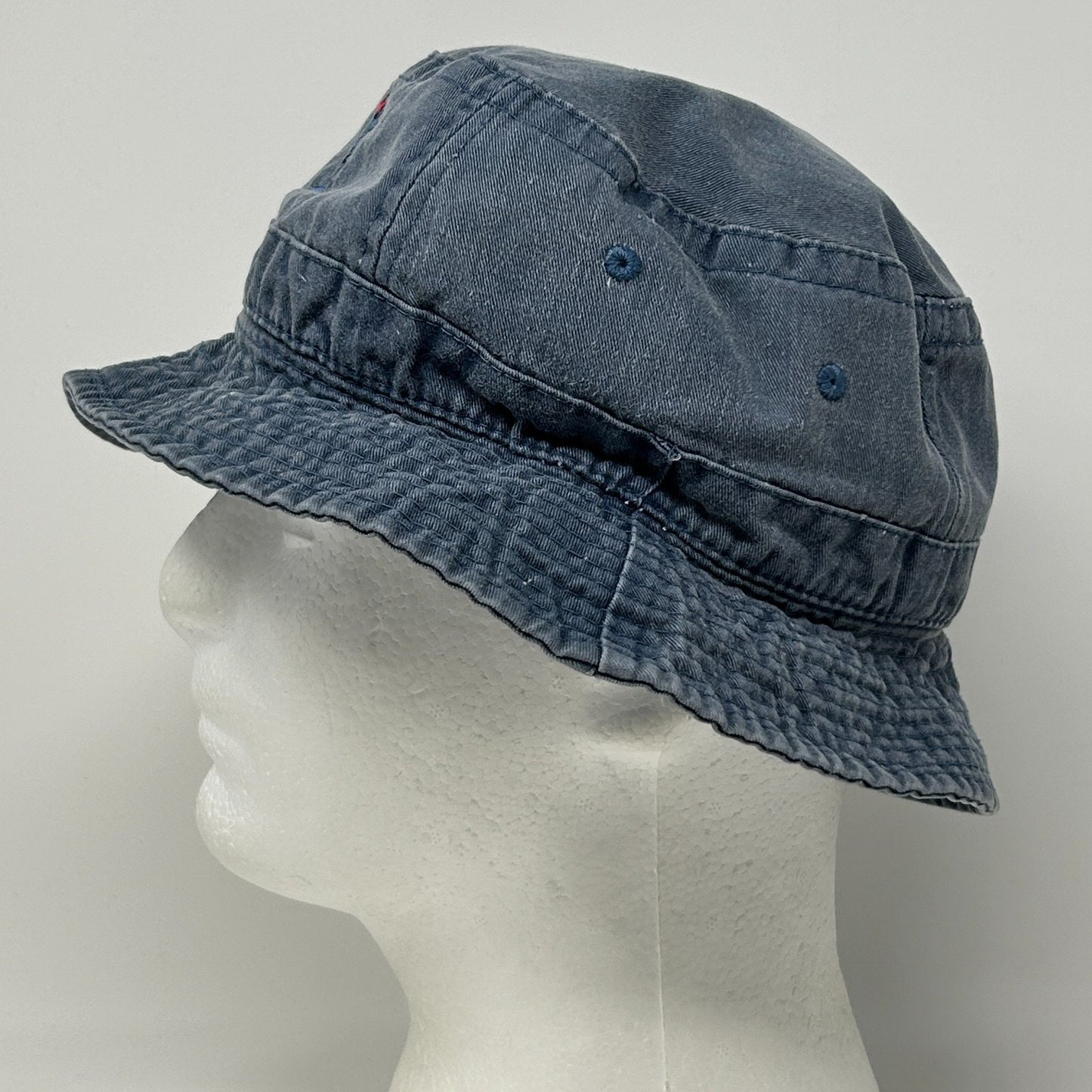 Vintage StarKist Charlie the Tuna Bucket Hat Blue Fishermans Hat Pail Hat S-M