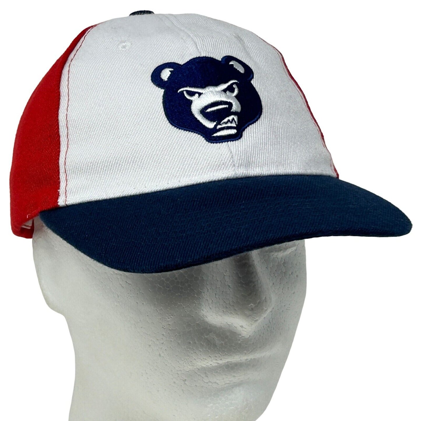 South Bend Cubs Hat MiLB SBN Minor League Red Strapback Baseball Cap