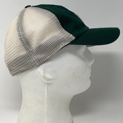 Greensboro Grasshoppers Hat Baseball Cap 47 Brand MiLB Green Mesh Trucker S-M