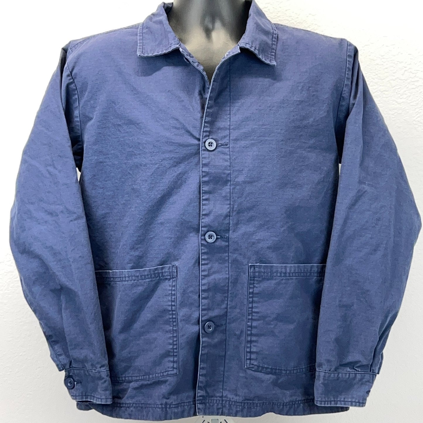 RIPNDIP The Great Wave of Nerm Ripstop Shirt Jacket Skater Skating Blue M Medium