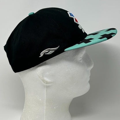 X Games Austin 2014 Hat Baseball Cap Texas Cavallino 6 Panel Snapback Black - Neon Vintage