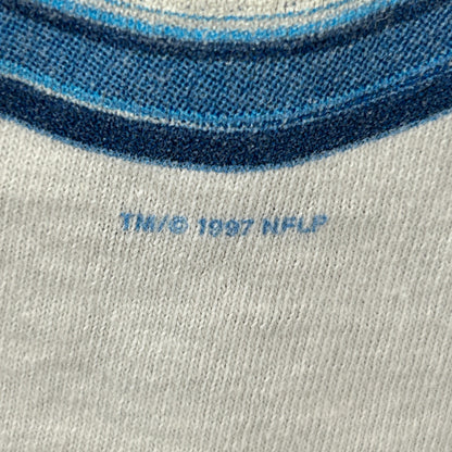 Vintage 90s Super Bowl XXXII T Shirt Denver Broncos NFL Starter Ivory XL X-Large