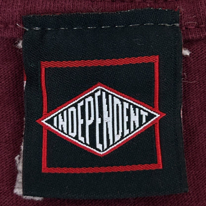 Independent Truck Company T Shirt Mens L Large Red Skater Skating Skateboarding