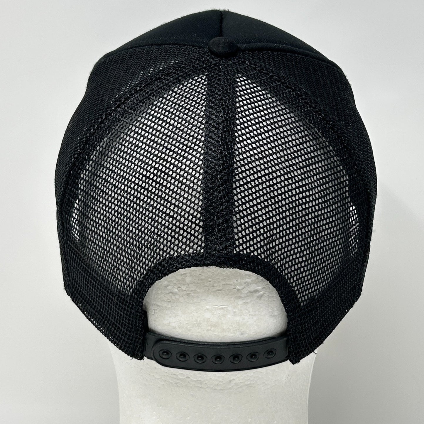 Vintage 80s Charlie Daniels Band Trucker Hat Cap Powder Keg Mesh Snapback Black