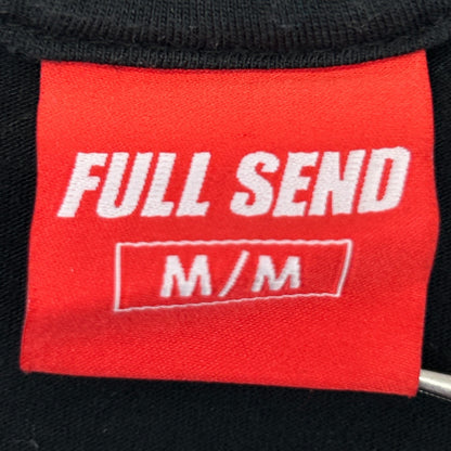 Full Send Nelk Boys T Shirt Black Out Season A Sends Brewin Palm Tree M Medium