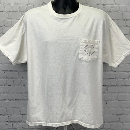Desert Bar Nellie E Saloon T Shirt XL X-Large Arizona Colorado River Pocket Tee