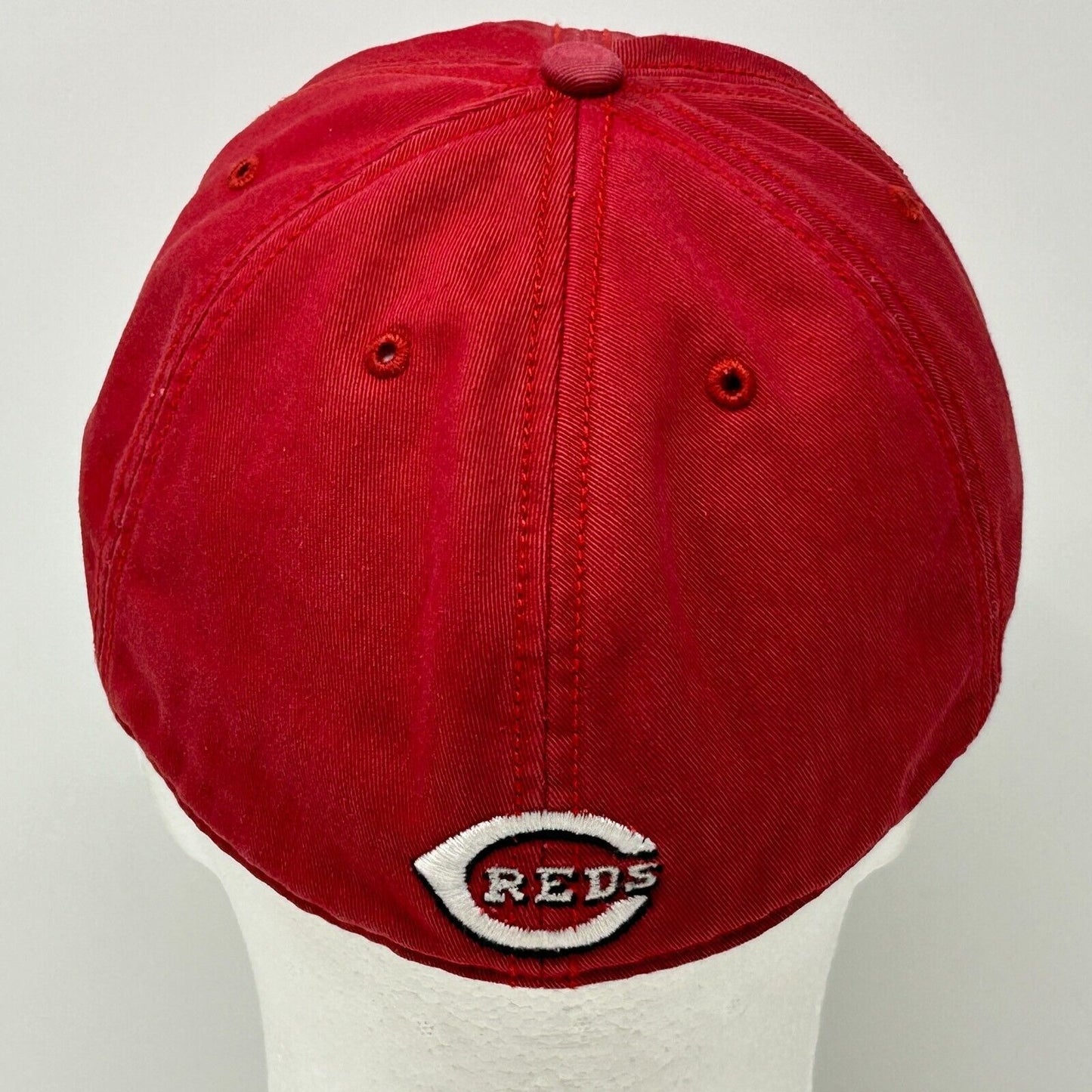 Cincinnati Reds Dad Hat Baseball Cap Red MLB 47 Brand Franchise Fitted Large