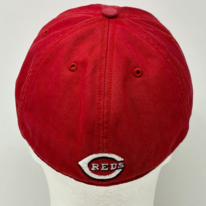 Cincinnati Reds Dad Hat Baseball Cap Red MLB 47 Brand Franchise Fitted Large