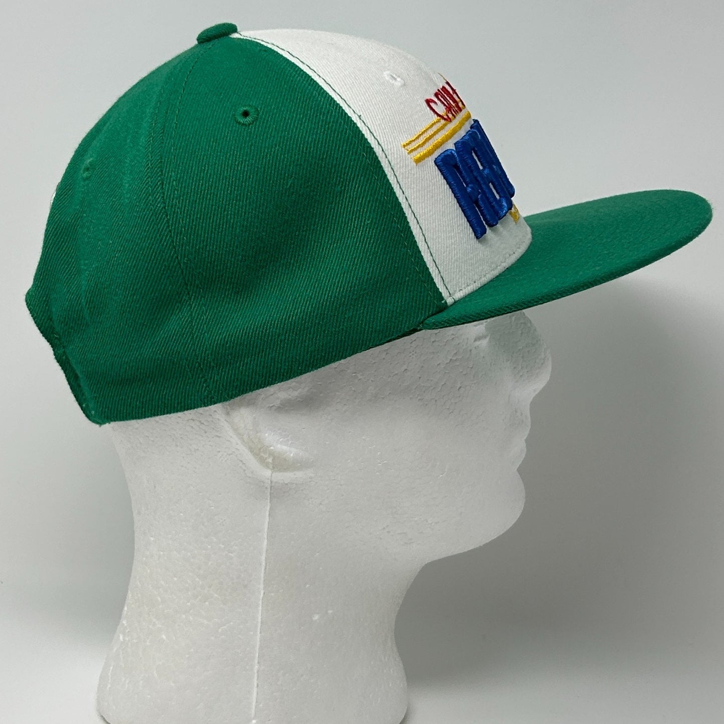 California Republic Hat Cap Green License Plate The Golden State Snapback