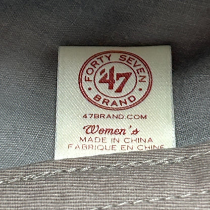 Chicago Cubs Womens Army Cadet Hat Baseball Cap MLB 47 Brand Strapback Beige