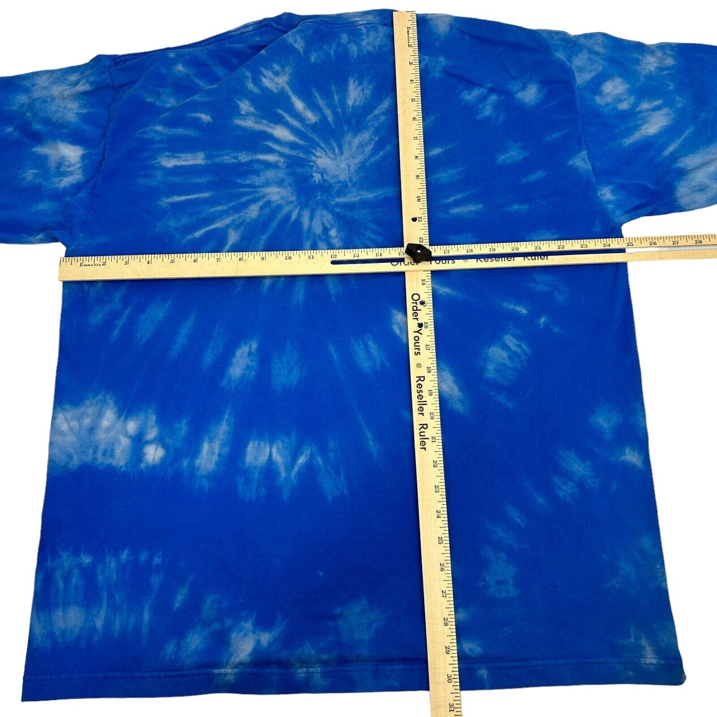 Camiseta de béisbol de las ligas menores de Durham Bulls XL MiLB 2006 con efecto tie-dye azul Jansport