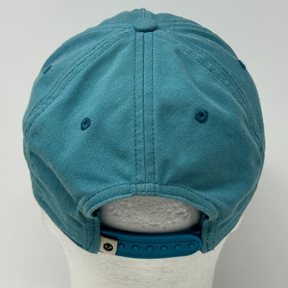 ROXY Womens Hat Baseball Cap Palm Tree Surfer Surfing Snowboarding Snapback Blue