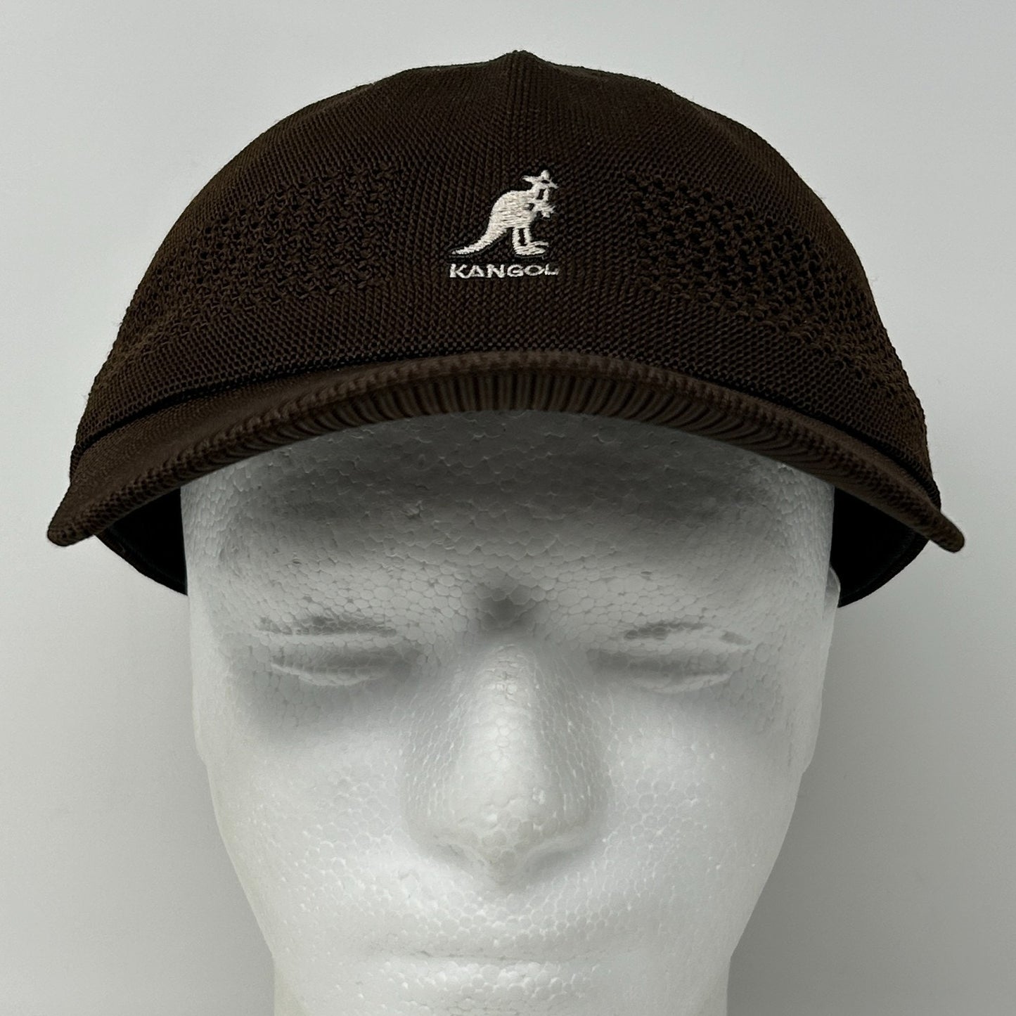 Kangol Tropic Ventair Spacecap Hat Baseball Cap Brown Flex Fitted Mens M Medium