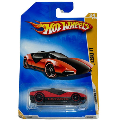 La Fasta Hot Wheels Collectible Diecast Car Red 2009 HW Premiere Toy Vehicle New