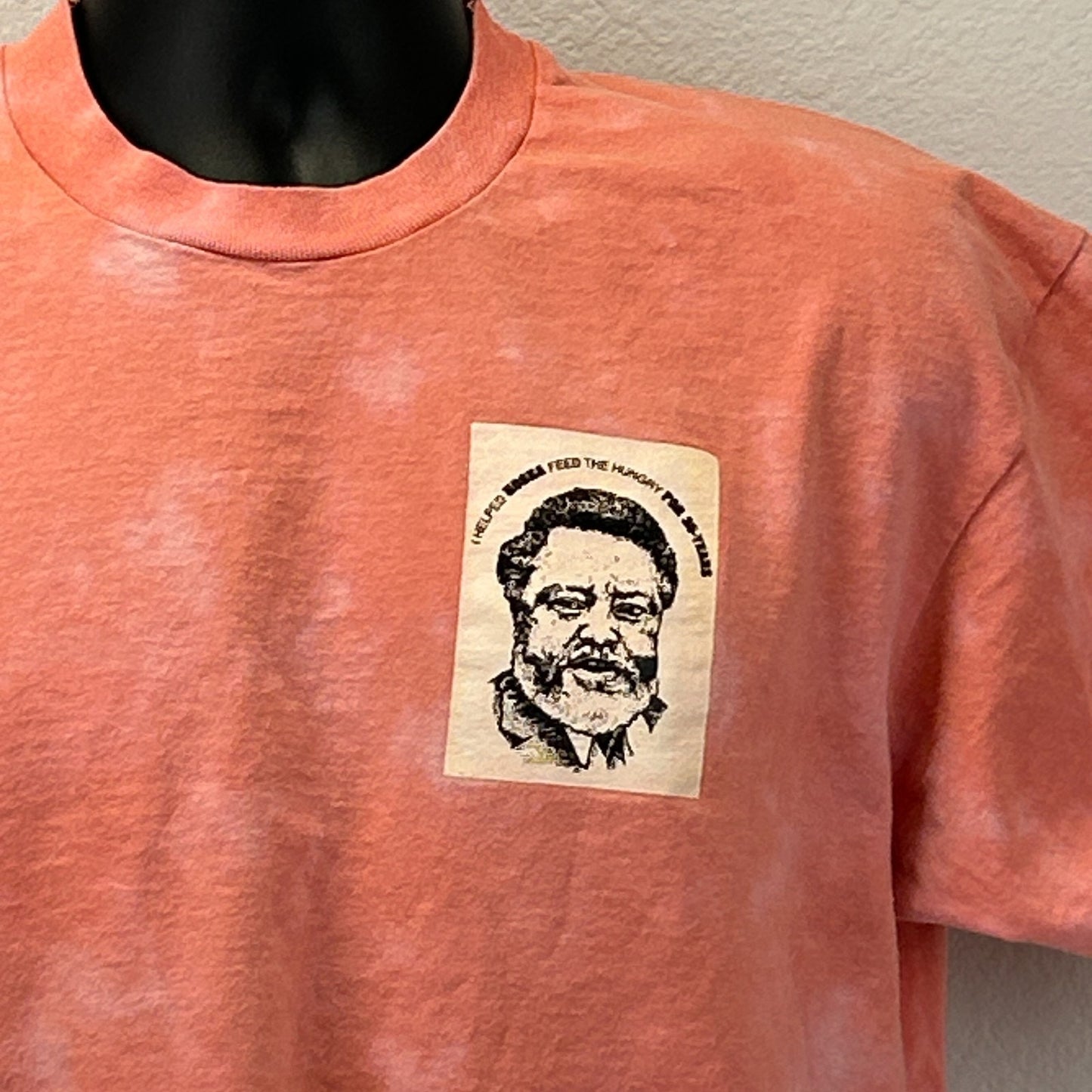 Vintage Hosea Feed the Hungry T Shirt Mens XL X-Large Orange Y2Ks Atlanta HFTH