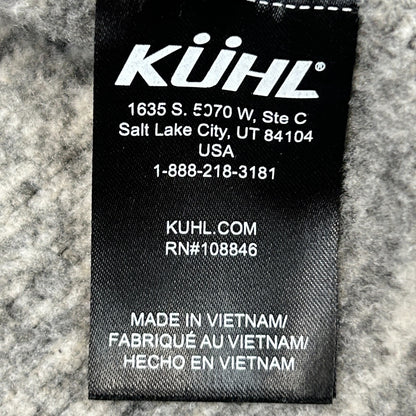 KUHL Ascendyr Hoody Hoodie Fleece Hooded Sweatshirt 4376 Ivory Womens S Small