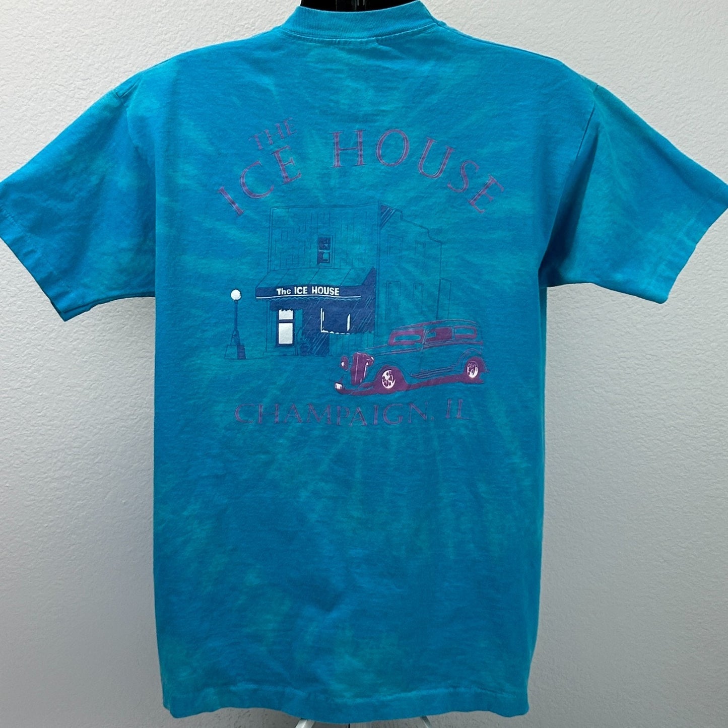 Vintage 90s The Neighbors at The Ice House T Shirt Champaign Illinois XL X-Large