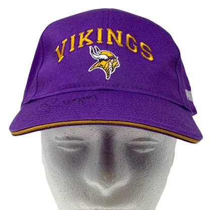 Minnesota Vikings Strapback Hat NFL Football Ragnar Signed Puma Baseball Cap