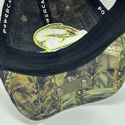 Fishouflage Camo Light Up Trucker Hat Baseball Cap Powercap Strapback Green