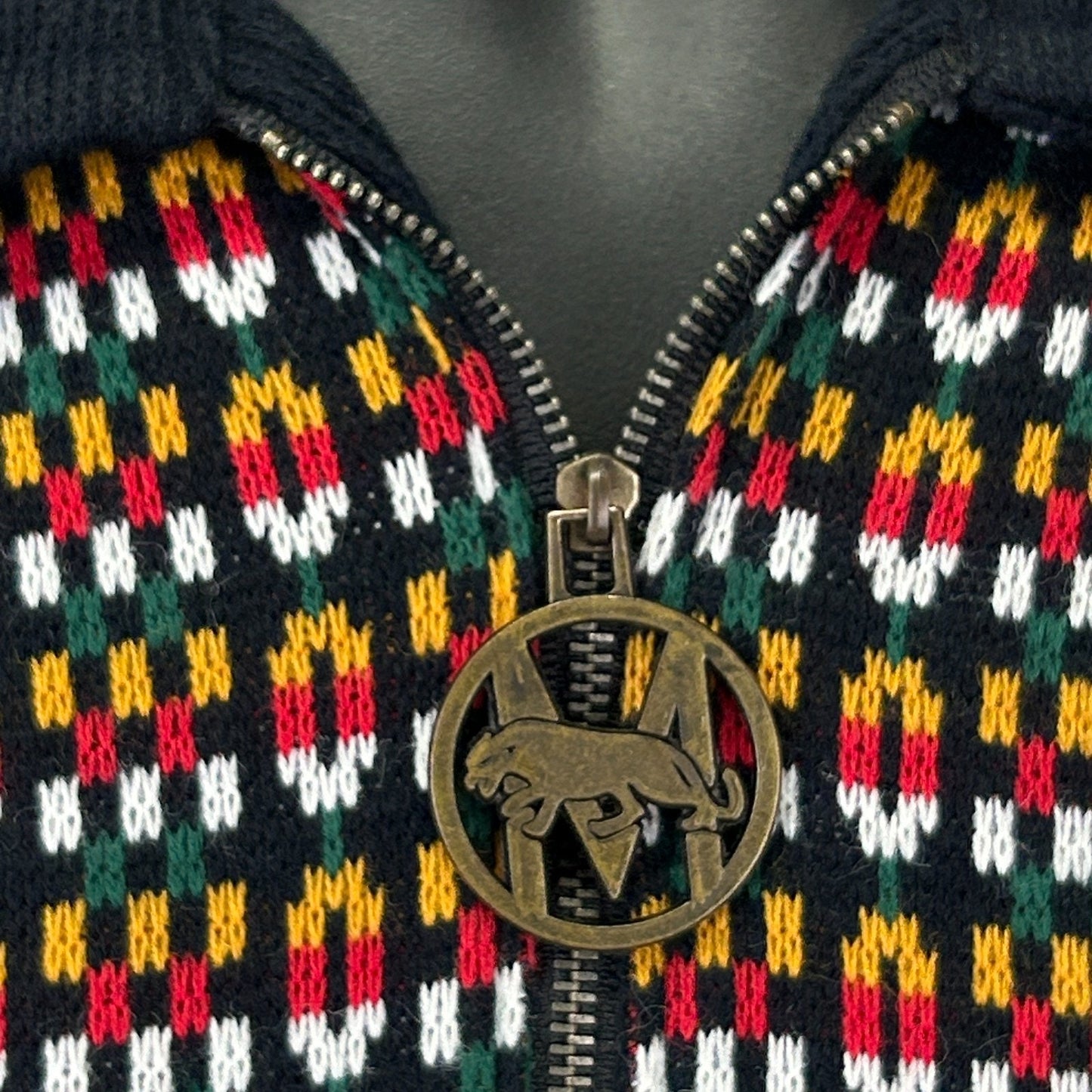 Vintage 90s Trutus Biancara by Monobaik Polo Sweater Collared Black XL X-Large