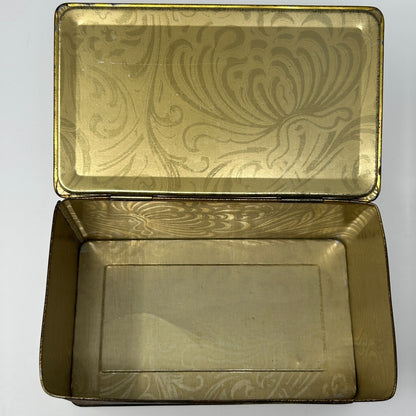 Velvetina Buty Chest Goodrich Perfumers Tin Hinged Box Advertising Omaha 1930s