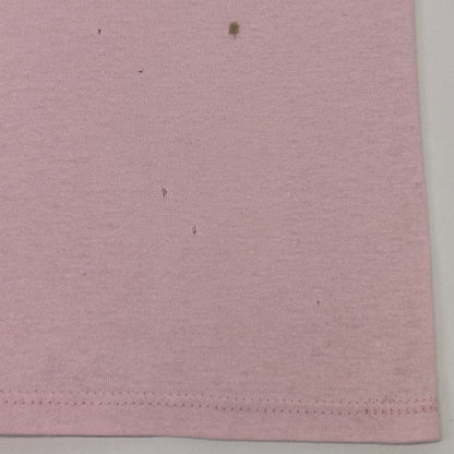 Vintage 90s Lake Siskiyou Campground T Shirt California Sailboat Pink L Large